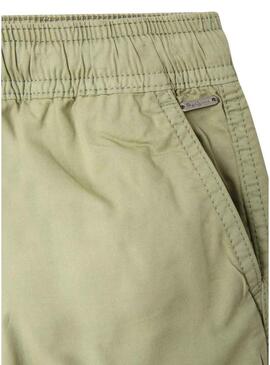 Bermuda Pepe Jeans Stephen verde para criança.