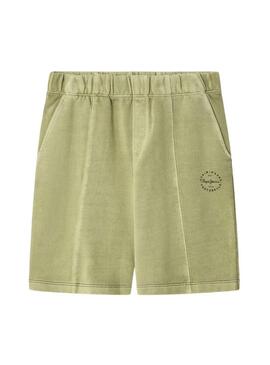 Bermudas Pepe Jeans William verde para crianças.