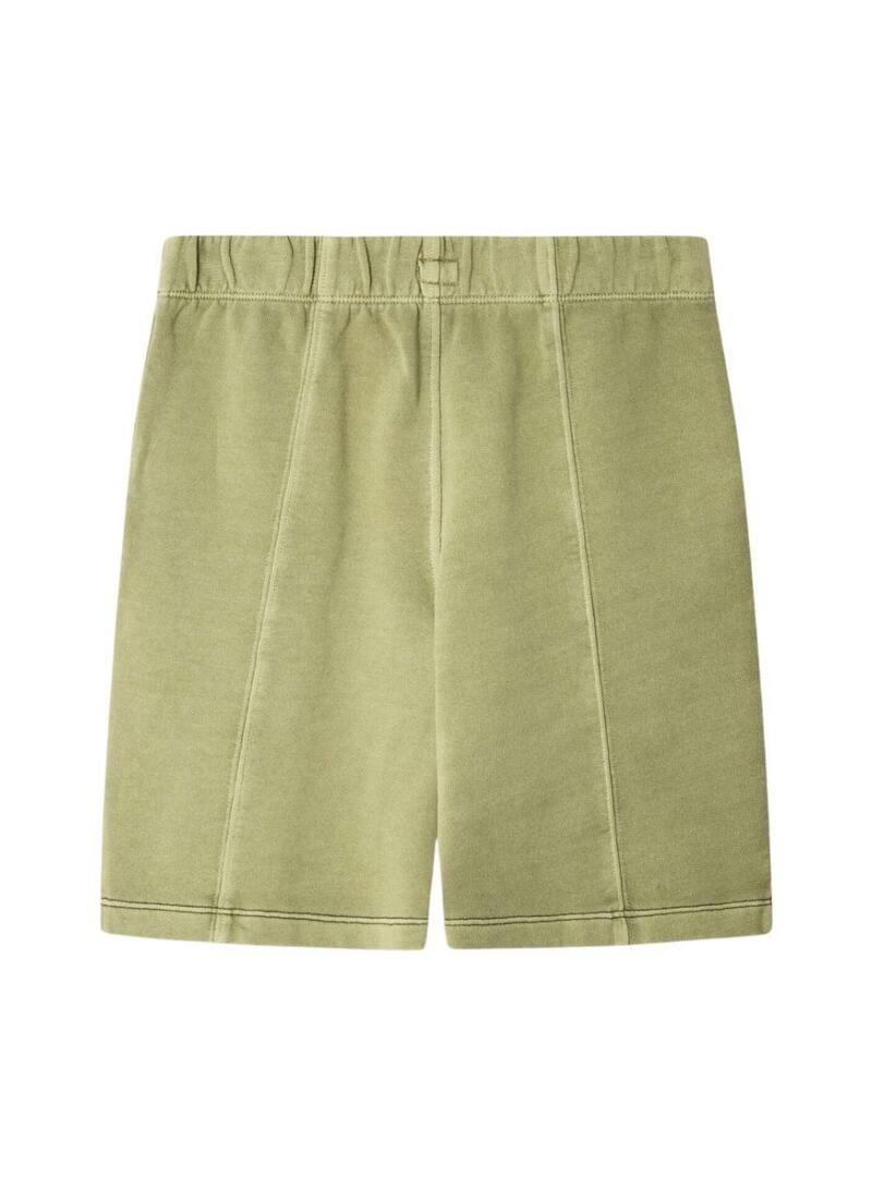 Bermudas Pepe Jeans William verde para crianças.