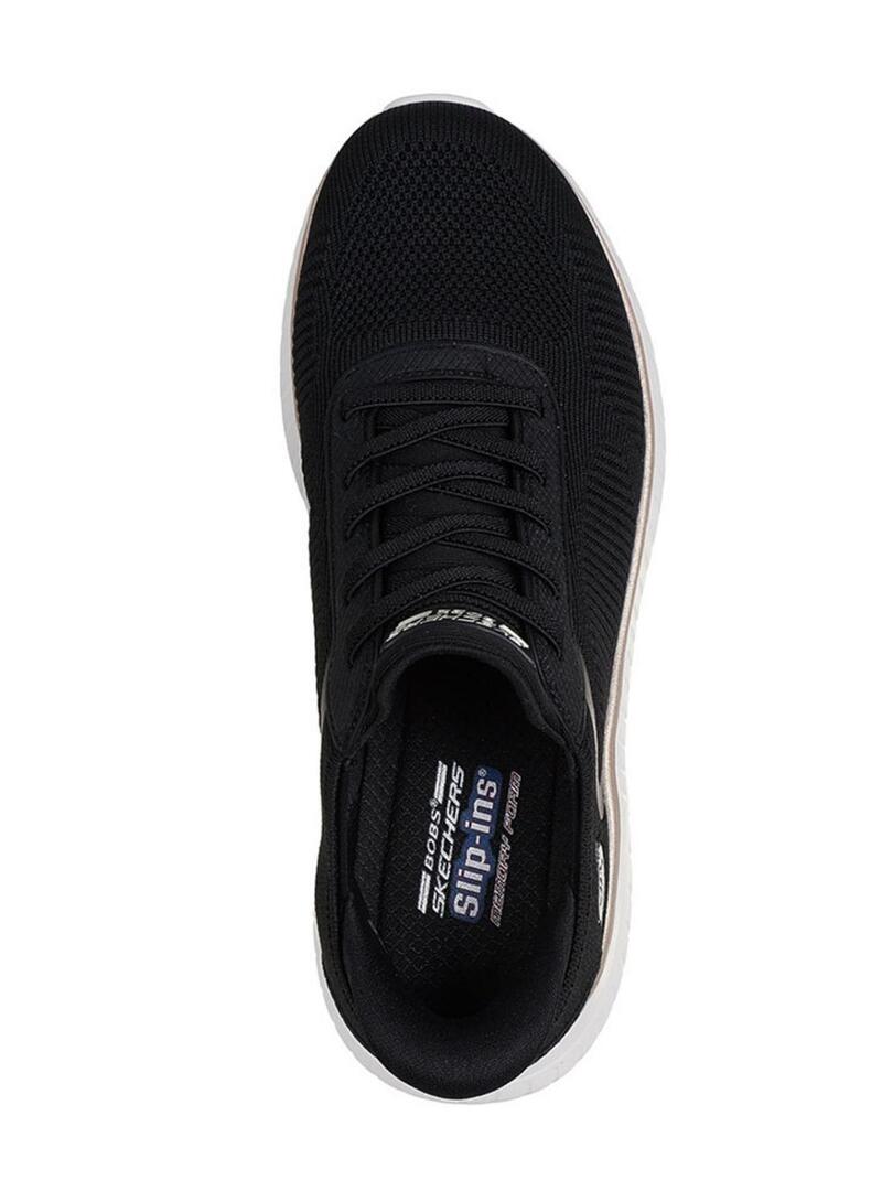 Sapatilhas Skechers BOBS Squad preto para mulher