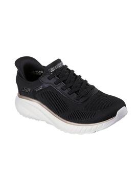 Sapatilhas Skechers BOBS Squad preto para mulher