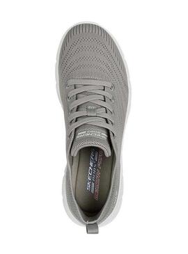 Sapatos Skechers BOBS Sport B Flex Lo verde para mulheres.