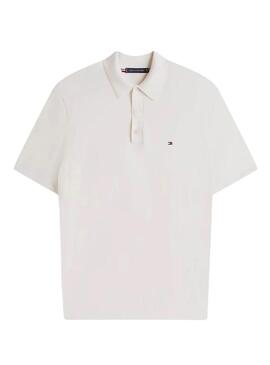 Polo Tommy Hilfiger Essential bege para homem