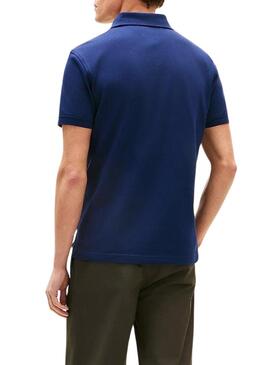 Polo Tommy Hilfiger 1985 regular marinho para homem.