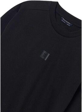 Moletom preto da Mayoral para menino.