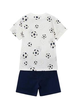 Conjunto Azul de Bolinhas Mayoral para Menino