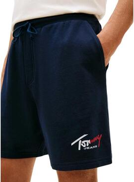 Short de praia TJM SIGNATURE Dark Night Navy
