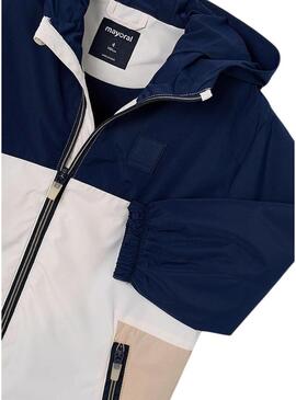 Corta-vento Mayoral azul marinho para menino