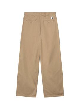 Calça Carhartt Omak camelo para mulher.