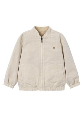 Corta-vento Mayoral bege para menino.