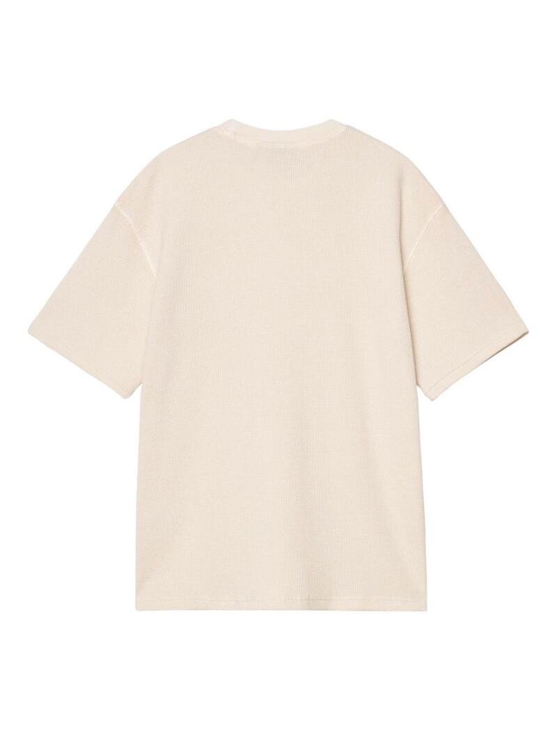 Camisa Carhartt Nelson bege para homem.