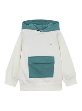 Moletom combinado Mayoral para menino.