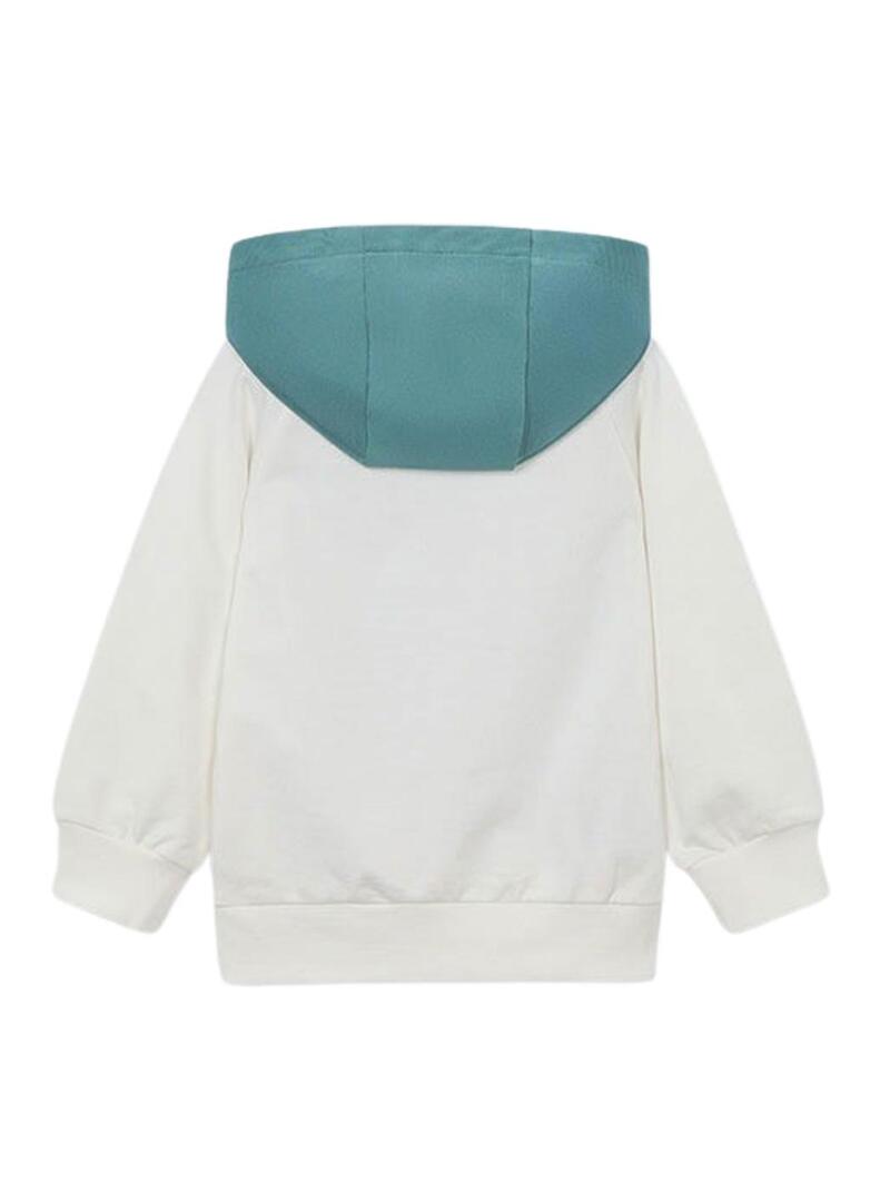 Moletom combinado Mayoral para menino.