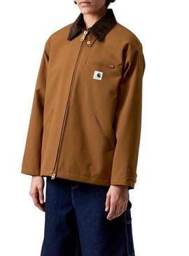 Jaqueta Carhartt Clark camelo para mulher.