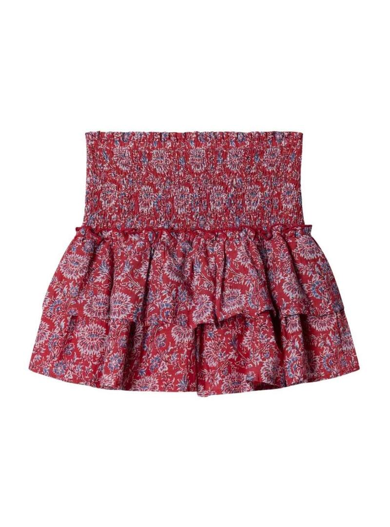 Saia Pepe Jeans Hallie floral para meninas.