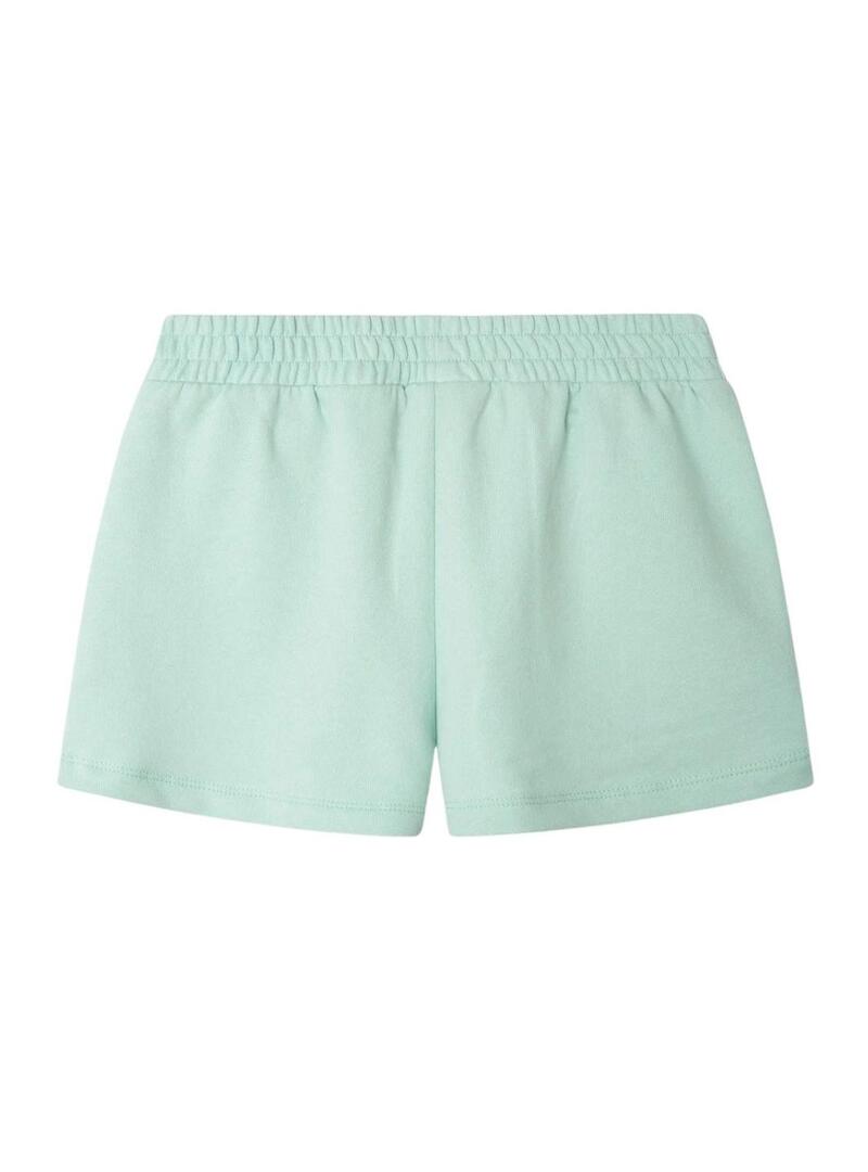 Short Pepe Jeans Gab azul para menina