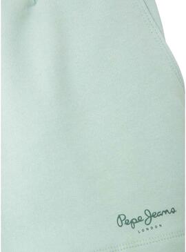 Short Pepe Jeans Gab azul para menina