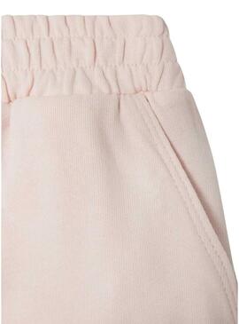 Short Pepe Jeans Gab rosa para menina