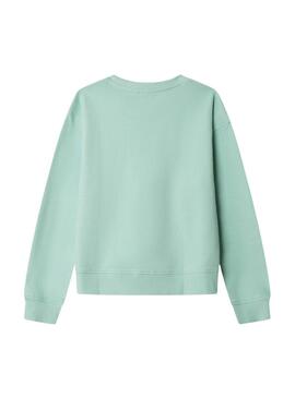 Moletom Pepe Jeans Gab azul para menina