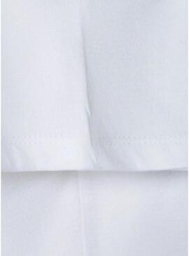 Camiseta Pepe Jeans Gaylor branca para meninas.