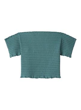 Camisa Pepe Jeans Georgina azul para menina.