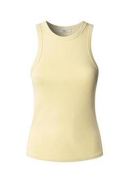 Top Pepe Jeans Marian amarelo para mulher