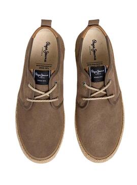 Alpargatas Pepe Jeans Port marrão para homem