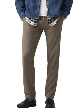 Calça Levis XX Chino Authentic Relaxed caqui para homem