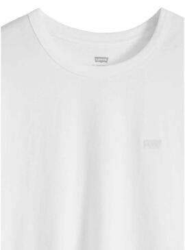 Camiseta Levis Original Tee branca para homem.