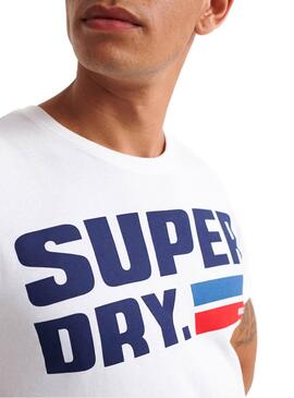 T-Shirt Superdry NYC Branco Homem