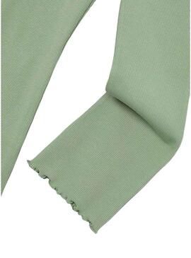 Calça Mayoral de malha verde para menina