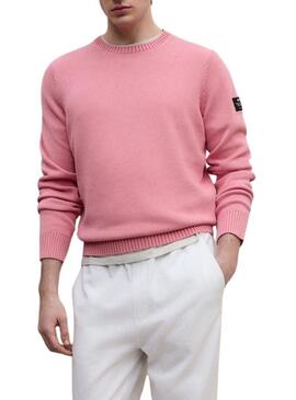 Camisola Ecoalf Tail rosa para homem