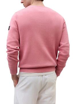 Camisola Ecoalf Tail rosa para homem