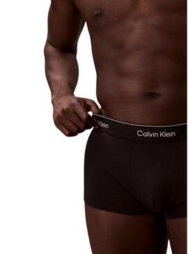 Pack de cuecas Calvin Klein Jeans boxer preto para homem.