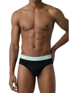 Pack cuecas Calvin Klein Jeans slips preto para homem