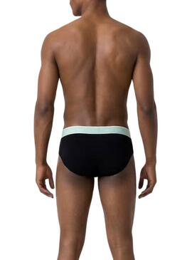Pack cuecas Calvin Klein Jeans slips preto para homem