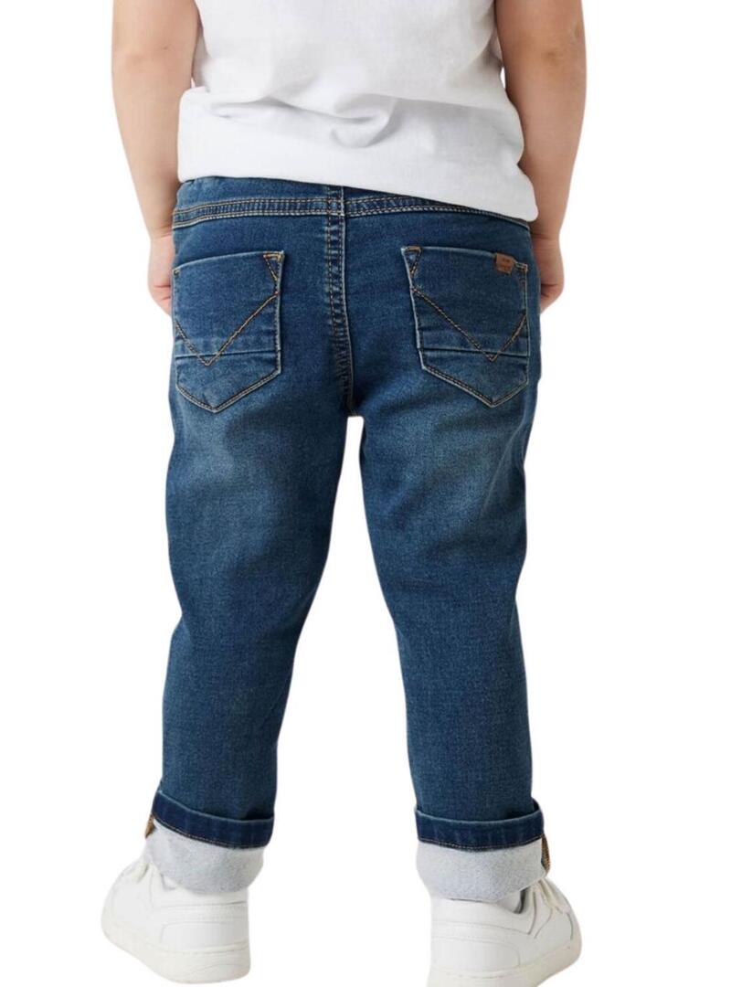 Calça Name It azul escuro para menino