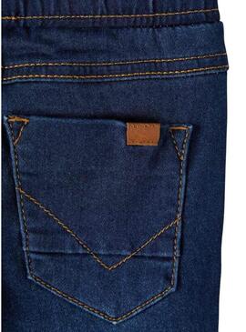 Calça Name It azul escuro para menino