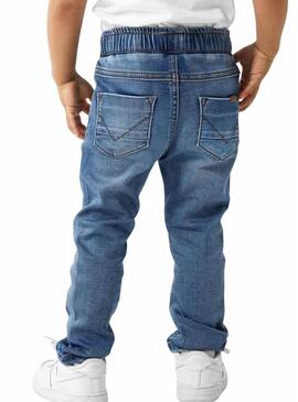 Calça Name It azul média para menino