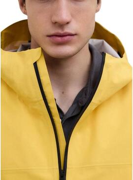 Jaqueta Ecoalf Darwin amarela para homem.