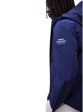 Jaqueta Ecoalf Darwin azul para homem