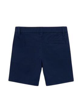 Bermudas Mayoral azul marinho para meninos.