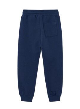 Calça jogger azul marinho da Mayoral para meninos.
