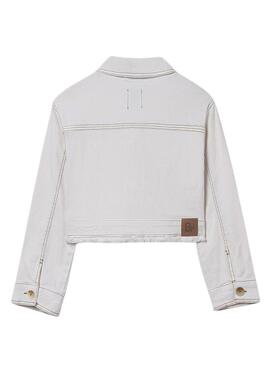 Jaqueta Mayoral curta e cru para menina.