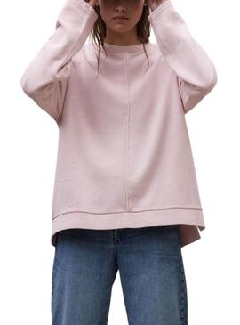 Moletom Ecoalf Ankara rosa para mulher.