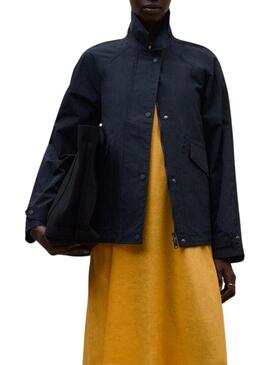 Jaqueta Ecoalf Major marinho para mulher