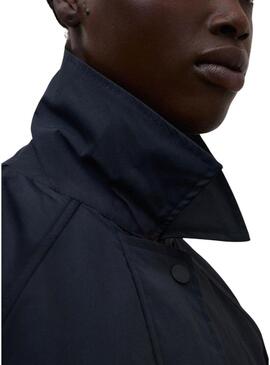 Jaqueta Ecoalf Major marinho para mulher