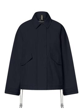 Jaqueta Ecoalf Major marinho para mulher