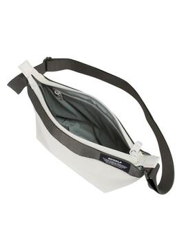 Bolsa Ecoalf a tiracolo Areny branca para mulher