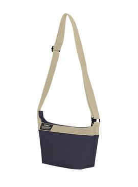 Bolsa Ecoalf tiracolo Areny azul marinho para mulher